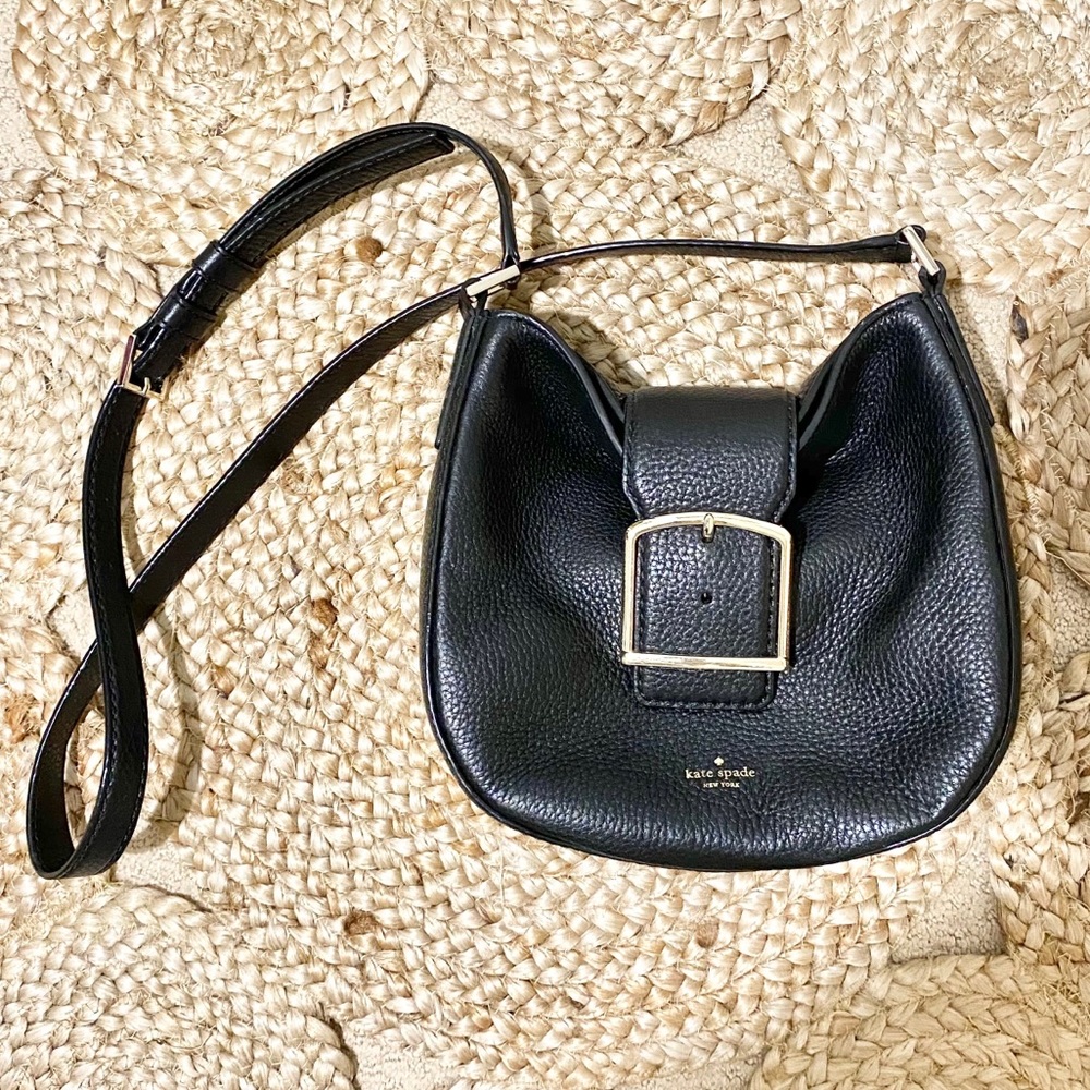 Kate Spade | Black Leather Crossbody